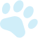 Decorative paw icon